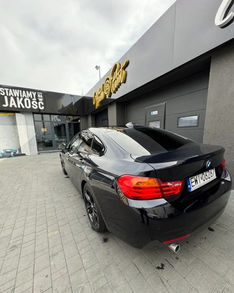 BMW Seria 4 cena 93000 przebieg: 140000, rok produkcji 2015 z Warszawa małe 154